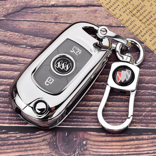2019款别克威朗钥匙套2018款凯越汽车钥匙包壳钥匙扣高档真皮男女