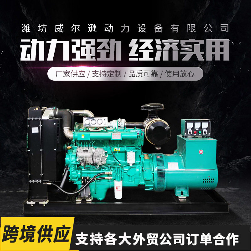 潍坊柴油发电机组三相380V