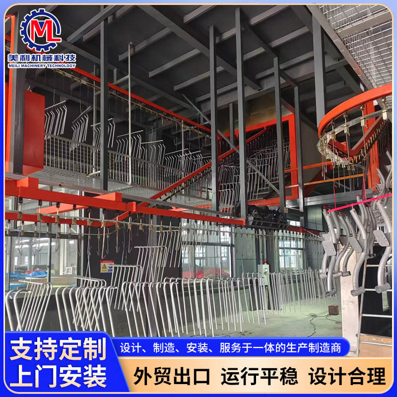 潍坊五金工具自动喷涂生产线
