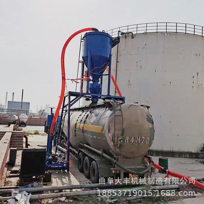 库房粉煤灰装车吸送设备 建材粉料无扬尘吸灰机 水泥粉气力输送机