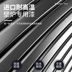 壁炉真火木柴农村家用壁炉燃木柴铸铁法式冬天室内柴火取暖炉民宿