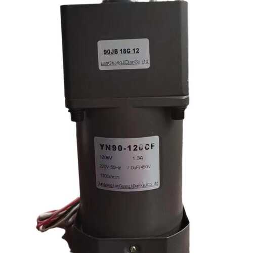 微型单相交流齿轮减速电机马达4极电动机YN90-120CF/90JB18G12