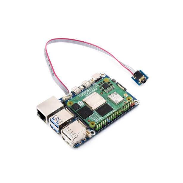 树莓派5替代款 CM5转Pi5扩展板 RJ45千兆网口/HDMI/音频接口