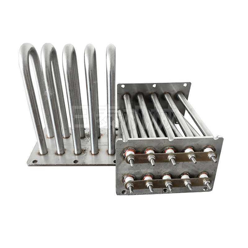 日泰厂家直销 不锈钢加热管 方形法兰加热管 法兰螺旋电热棒