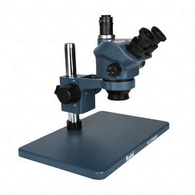 Kaisi 37050显微镜工业蓝 7到50倍三目连续变倍手机维修检测