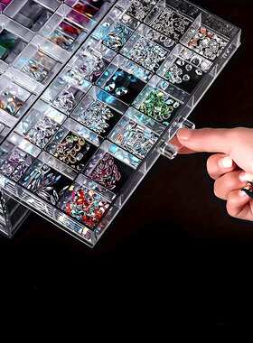 A 5 Layer Plastic One with 120 Jewelry Storage Box珠宝收纳盒