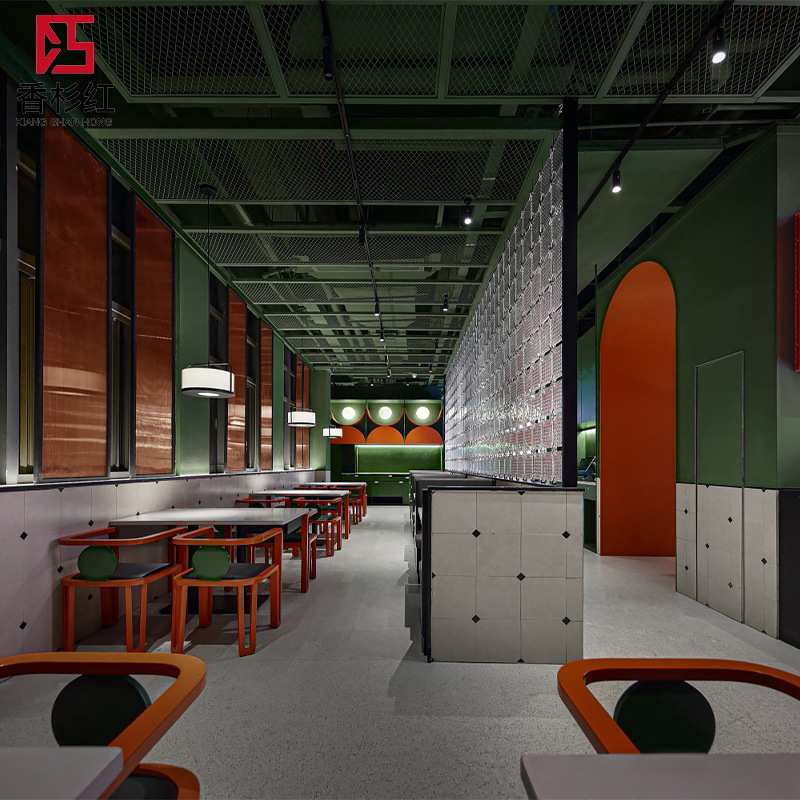 星级酒店餐厅家具民宿餐厅桌椅组合连锁餐饮成套整体家具配套工程