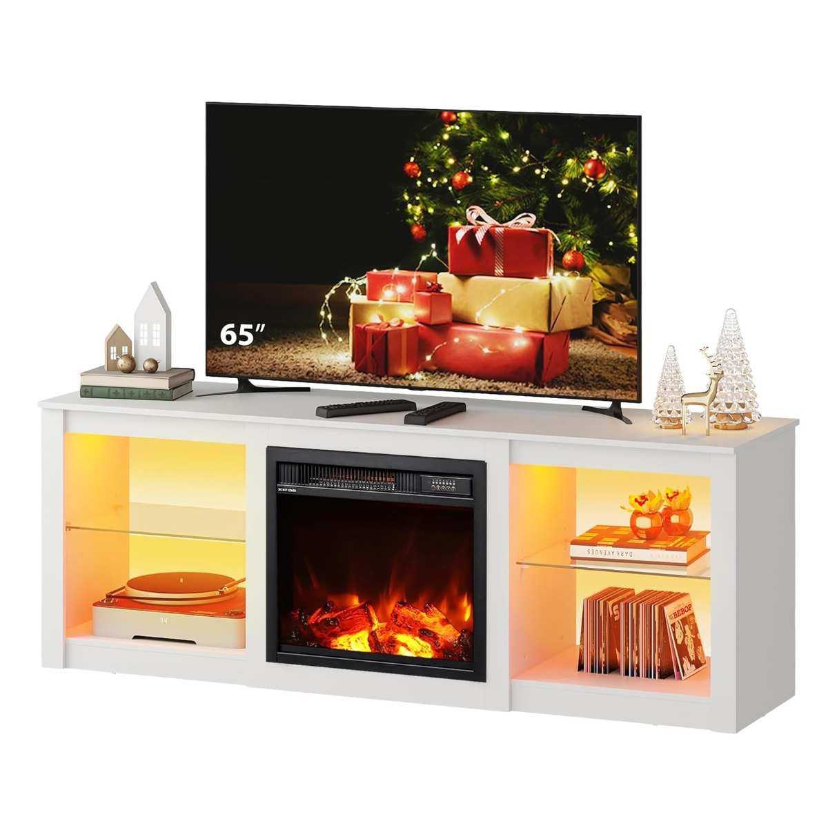 跨境欧式家具家用客厅仿真火焰现代嵌入式电子壁炉落地电视柜壁炉