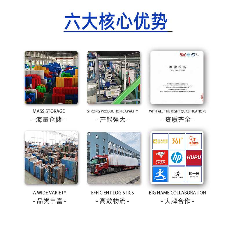 大号塑料折叠物流箱带盖多功能储运电子搬家中转收纳置物周转箱子