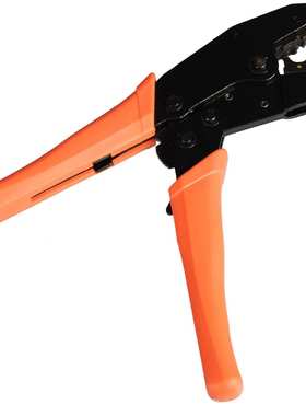 棘轮式端子压接钳 黑色 护套橙色 SQ-336H(0.5-6平方)一件代发