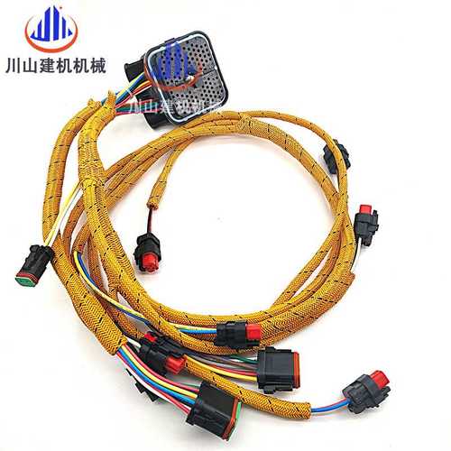 挖掘机E345D/E349D发动机线束 385-2664 C13发动机线束新款线速