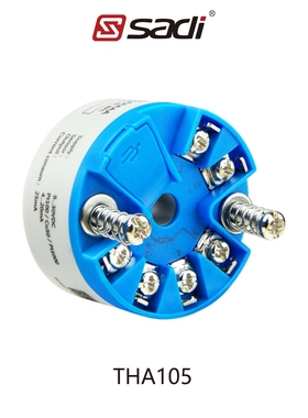 THA105拨码开关智能温度变送器/Pt100/一体化/4-20mA输出源头工厂