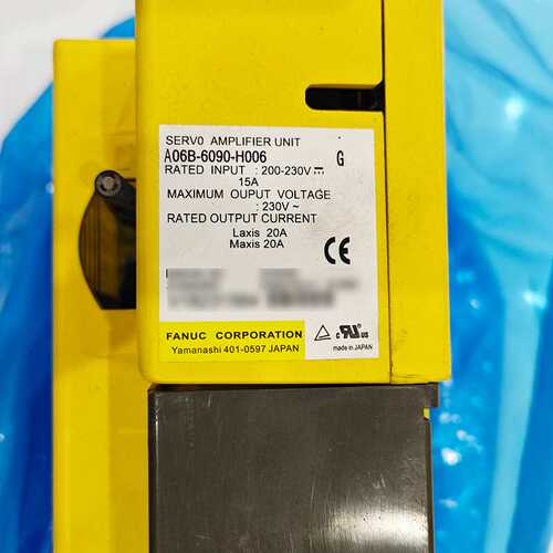 A06B-6090-H006 H246 FANUC发那科原装伺服驱动器测试完好现货