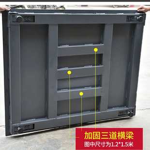 3吨5吨工业小型电子地X20 上海耀华地磅秤称猪秤牛带围栏防抖动1