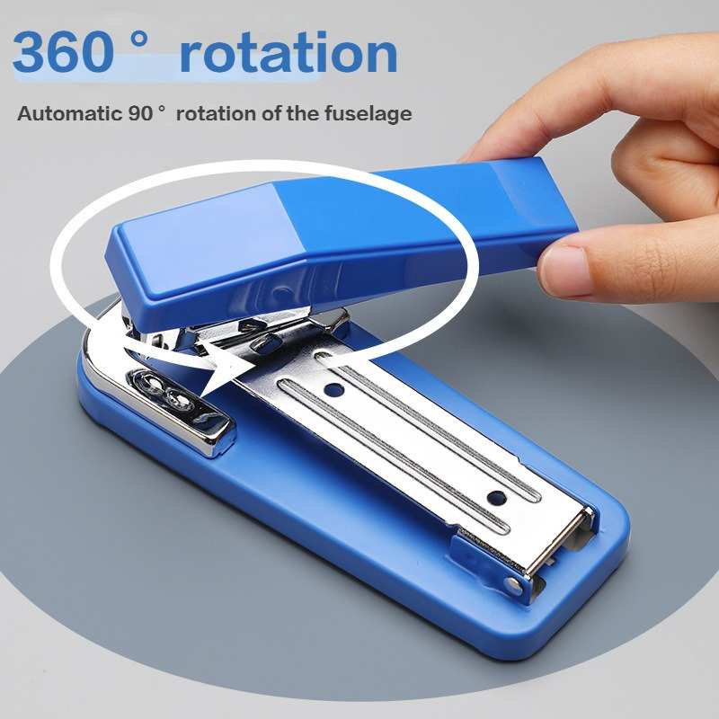 360 Rotatable Metal Heavy Duty Stapler Standard Long Stapler