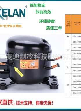 除湿机专用压缩机R134A/R290制冷冰箱冷柜工厂批量供制冷剂