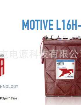 Trojan蓄电池L16P-AC 6V420AH曲臂车 高空作业平台升降机邱健电池