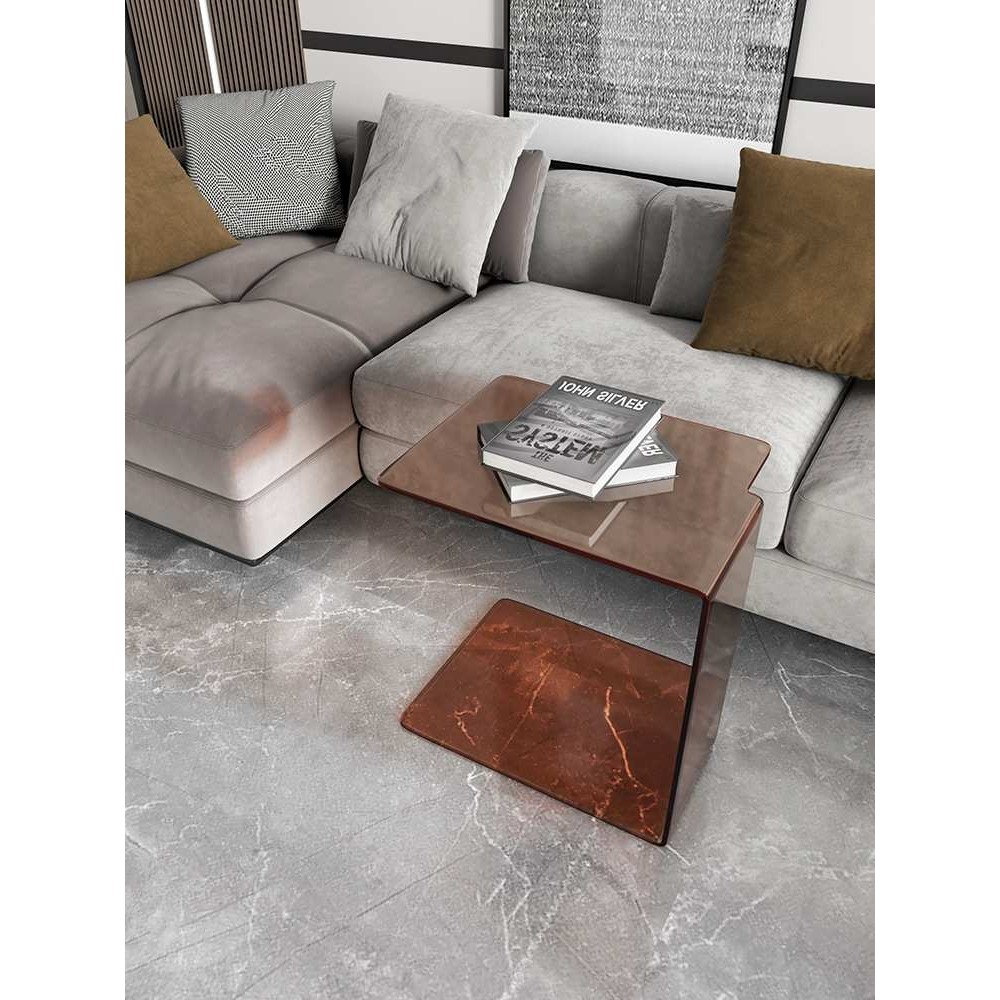 轻奢沙发边几客厅网红小边桌北欧简约现代艺术茶几亚克力透明角几,金属材料及制品,其他金属制品,淘宝优惠券,粉丝福利购,淘宝优惠卷