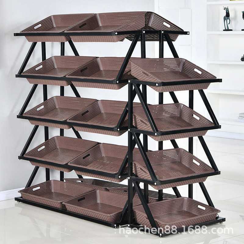 超市蔬菜水果货架多层展示架便利店三层四层置物架水果架子,机械设备,其他机械设备,淘宝优惠券,粉丝福利购,淘宝优惠卷