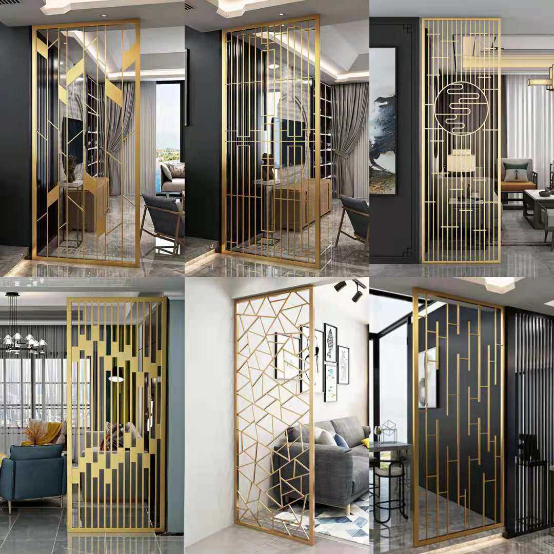 屏风入户门玄关隔断卫生间客厅屏风镂空屏风办公室餐厅隔断