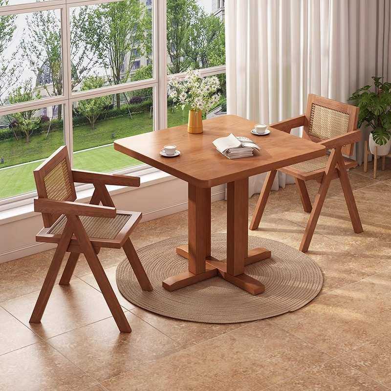 实木腿阳台休闲桌椅组合藤椅休闲茶几方桌三件套简约北欧庭院桌椅,金属材料及制品,其他金属制品,淘宝优惠券,粉丝福利购,淘宝优惠卷
