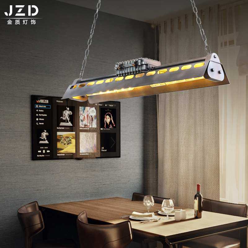 工业风设计吊灯台球桌球复古吊灯服装店前台办公室餐厅吧台吊灯