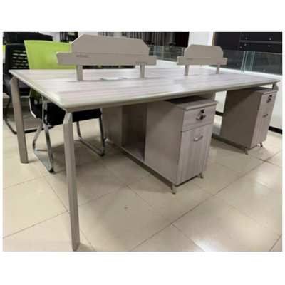 东莞黄江周边配套办公家具厂家价格实惠员工4人位办公桌新公家具