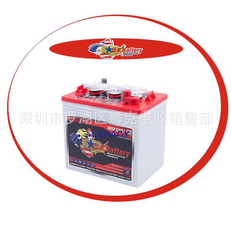 US蓄电池US2200XC2 狮克蓄电池6V232AH洗地车、升降机、观光车