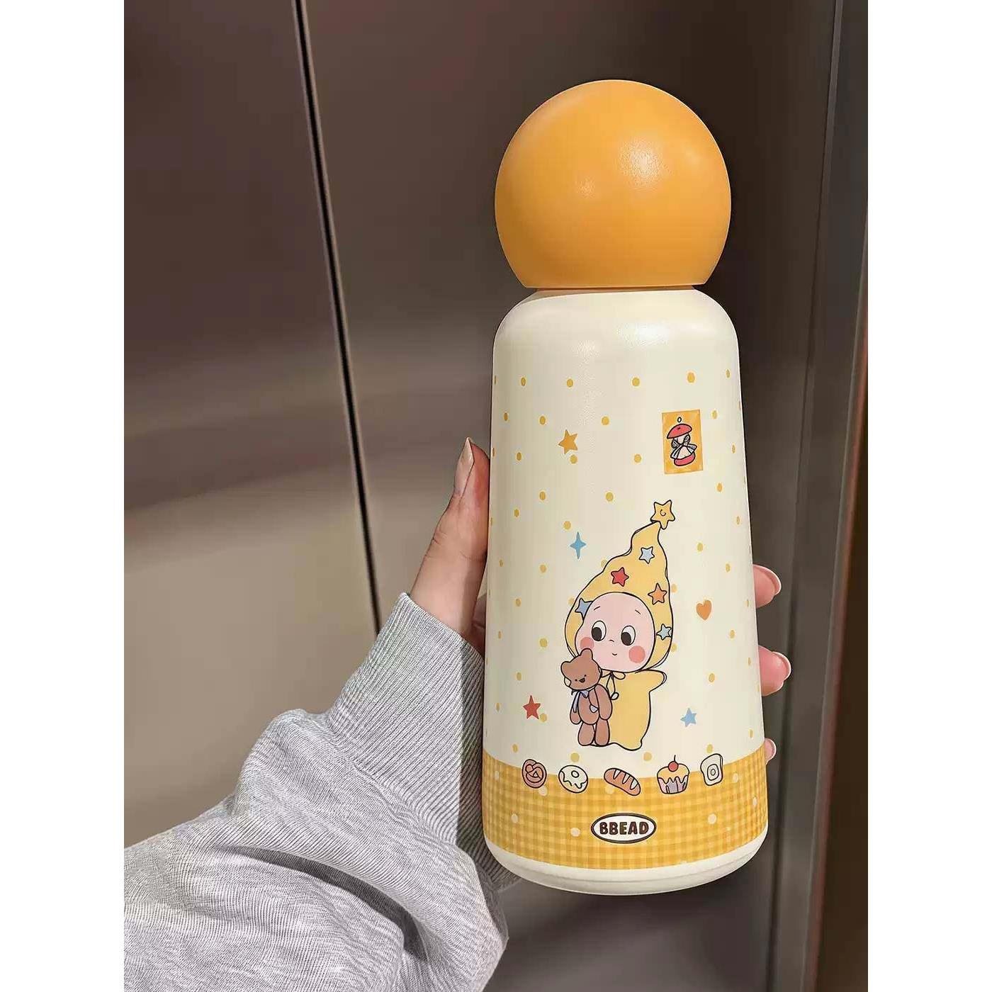 2026新款星星保温杯女学生韩版可爱卡通316不锈钢防漏高颜值水杯
