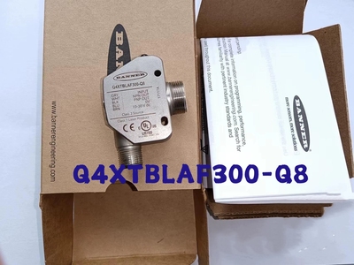 美国邦纳原装正品Q4XTBLAF100/300/500-Q8侧孔机激光探头传感器