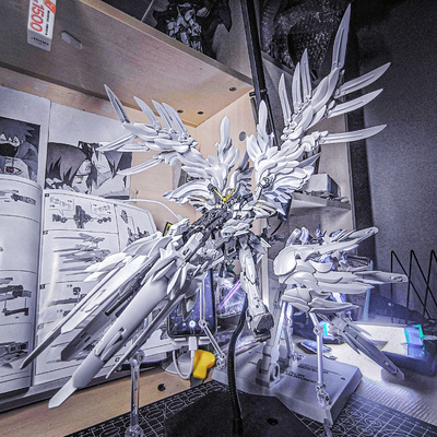 大班8827MG白雪姬高达模型MB强袭自由菲尼克斯红异端拼装机甲手办