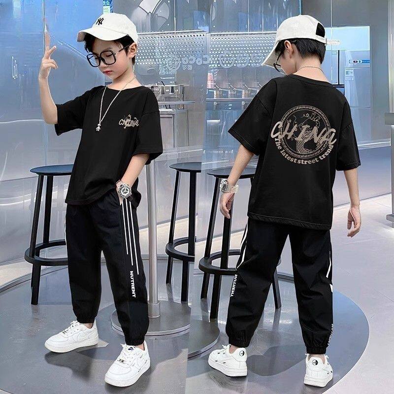 男童夏装套装儿童2026新款