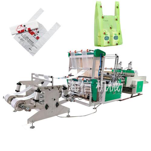 厂家直供塑料平口袋制袋机pe高压透明薄膜塑料袋商用平口袋制袋机