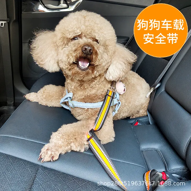 宠物狗狗安全带小中大型犬汽车