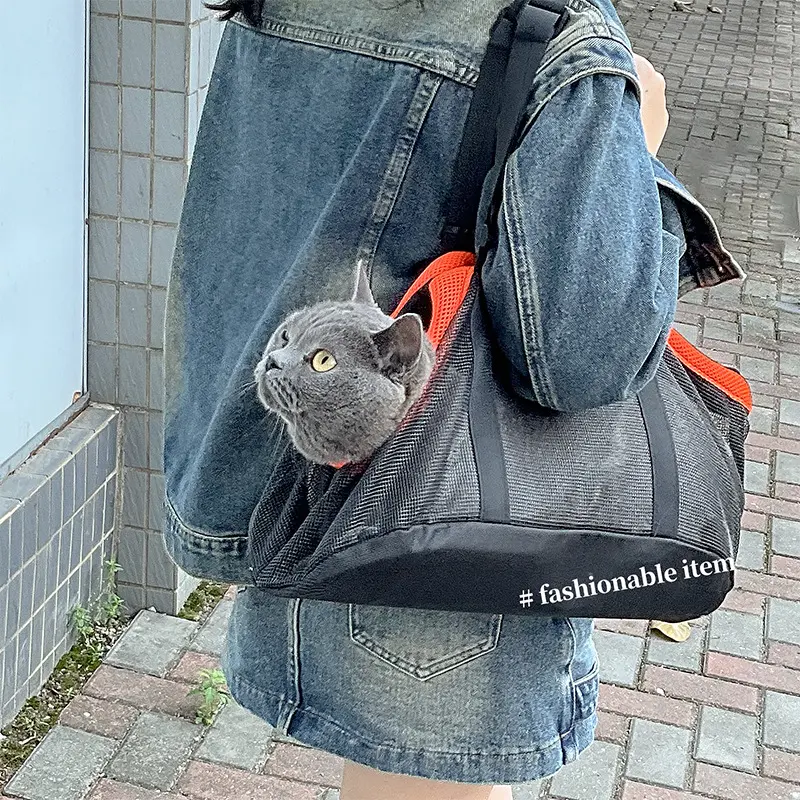 新款宠物用品狗狗猫咪单肩手提
