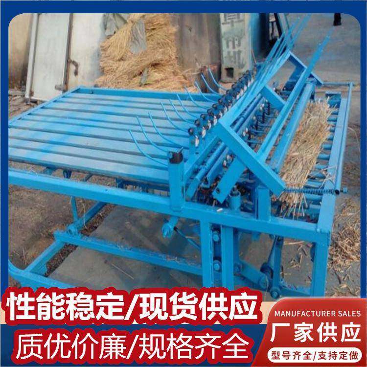 生产草席编织机畜牧棚舍保温草帘机麦草蒲草自动送料编织机