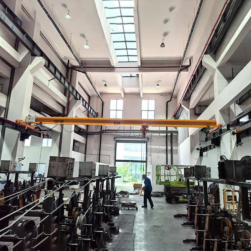 宁波孚尔特直供单梁起重机电动桥式单梁行车车间用0.5T1T轻小型单