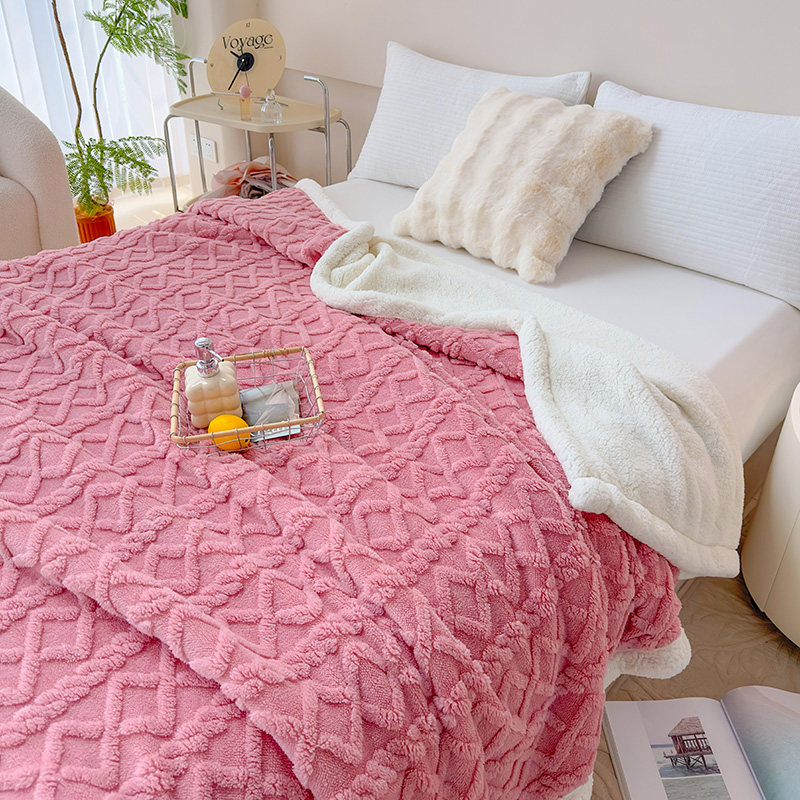 塔芙绒羊羔绒毯冬季毛毯午睡盖毯办公室午休毯子牛奶绒加厚保暖毯,床上用品,休闲毯/毛毯/绒毯,淘宝优惠券,粉丝福利购,淘宝优惠卷