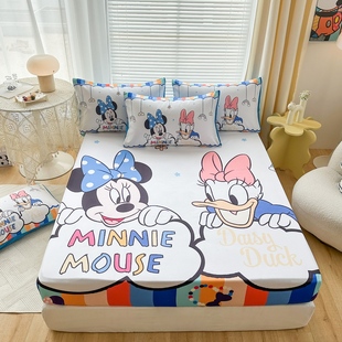 儿童卡通床单床笠棕垫床套防尘罩席床垫保护套卡通床笠卧室上下床