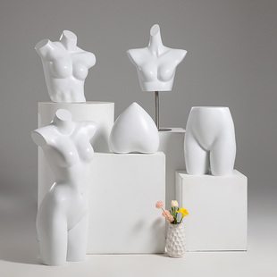 内衣模特展示架文胸男女半身内裤陈列橱窗衣服架子假人模型