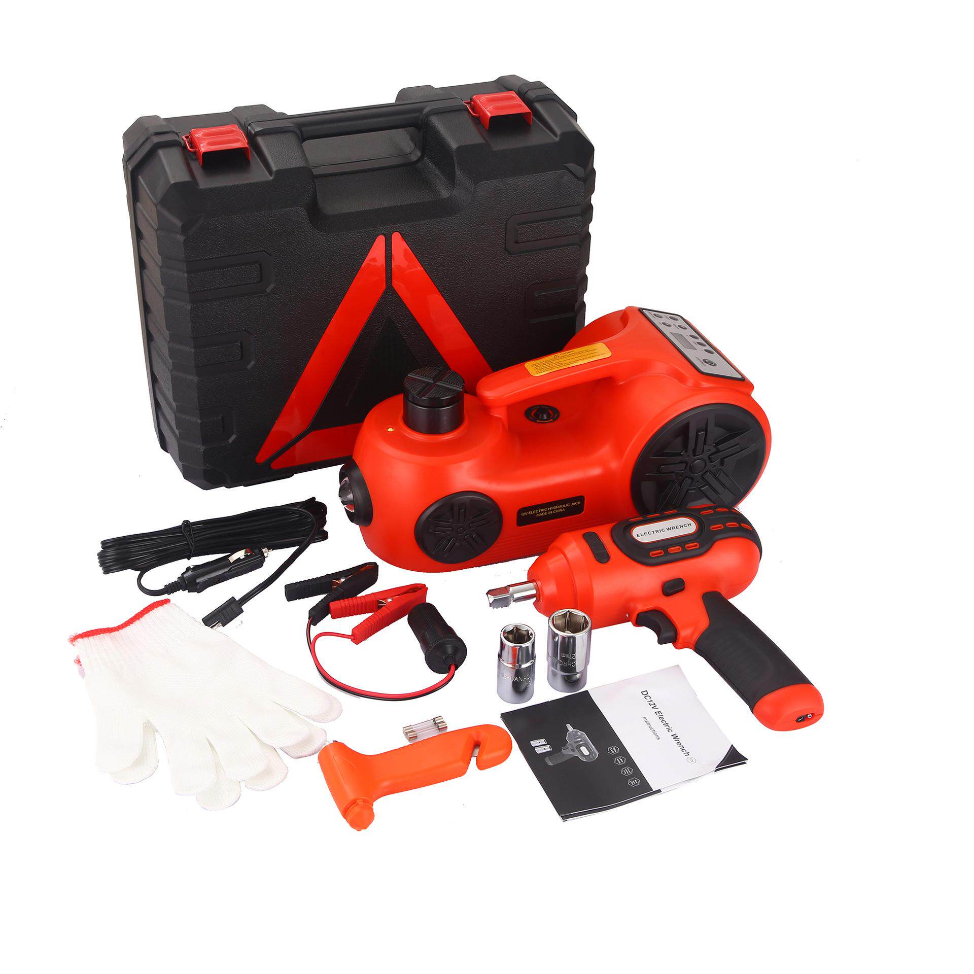 便携车载电动千斤顶户外车辆应急工具锂控车载起重设备