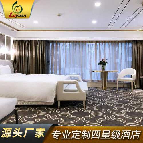厂家直供各类酒店工程配套大床家具 套房客房家具 沙发椅配套齐全
