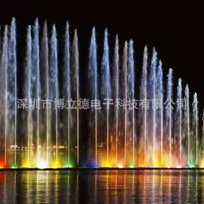 花园喷泉户外庭院水幕跑泉广场喊泉工程流水音乐喷泉设备厂家