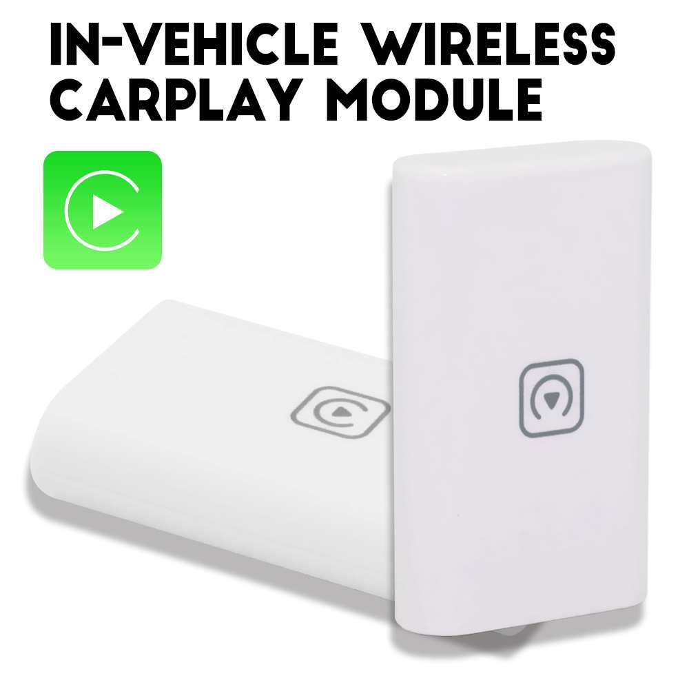 新款无线Carplay盒子适用于原车有线转无线carpaly模块导航USB