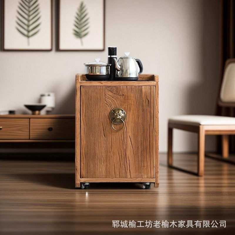老榆木茶水柜烧水壶一体实木餐边柜茶室茶叶柜储物柜榆木家具,机械设备,其他机械设备,淘宝优惠券,粉丝福利购,淘宝优惠卷