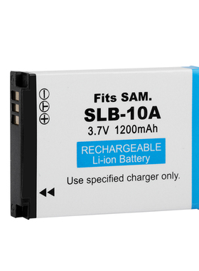 尼胜 适用于 三星SLB-10A电池WB350F WB550 WB500 WB850F WB800F EX2F NV9 M110