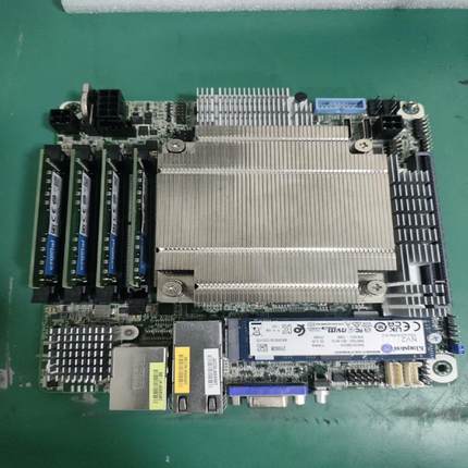 议价永擎主板 X570D4I-2T SO-DIMM内存 双口