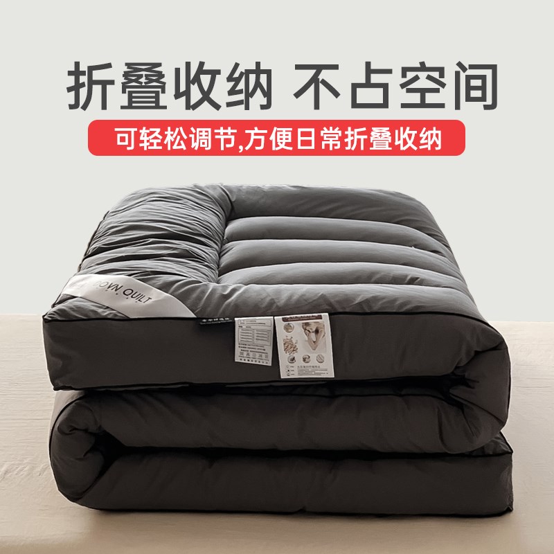 打地铺神器家用可折叠床垫褥子z榻榻米软垫单人地上睡觉午休专用