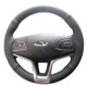 瑞虎7奇瑞E5专用真皮O手缝方向盘套 观致把套 7瑞虎3X 艾瑞泽5