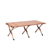 户外折叠桌椅便携式 备榉木 实p木蛋卷桌地摊桌露营用品烧烤野餐装